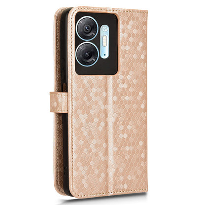 For Infinix Hot 30 5G PU Leather Stand Case Imprinted Wallet Shockproof Cell Phone Cover