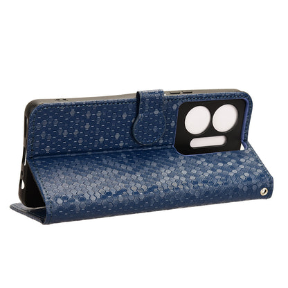 For Infinix Hot 30 5G PU Leather Stand Case Imprinted Wallet Shockproof Cell Phone Cover