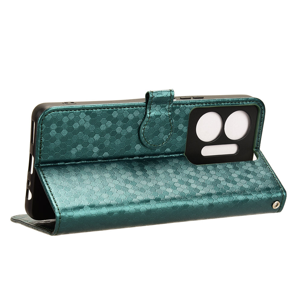 For Infinix Hot 30 5G PU Leather Stand Case Imprinted Wallet Shockproof Cell Phone Cover