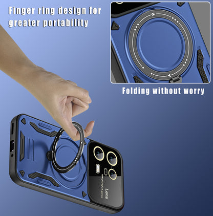 For Xiaomi 13 Pro 5G PC+TPU Shockproof Phone Case Kickstand Cover Compatible with MagSafe