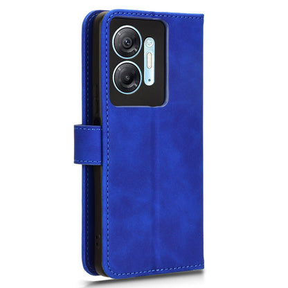 For Infinix Hot 30 5G Fall Protection PU Leather Wallet Stand Case Skin-touch Phone Cover