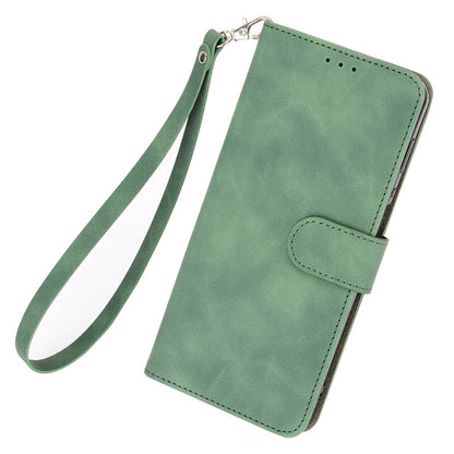 For Infinix Hot 30 5G Fall Protection PU Leather Wallet Stand Case Skin-touch Phone Cover