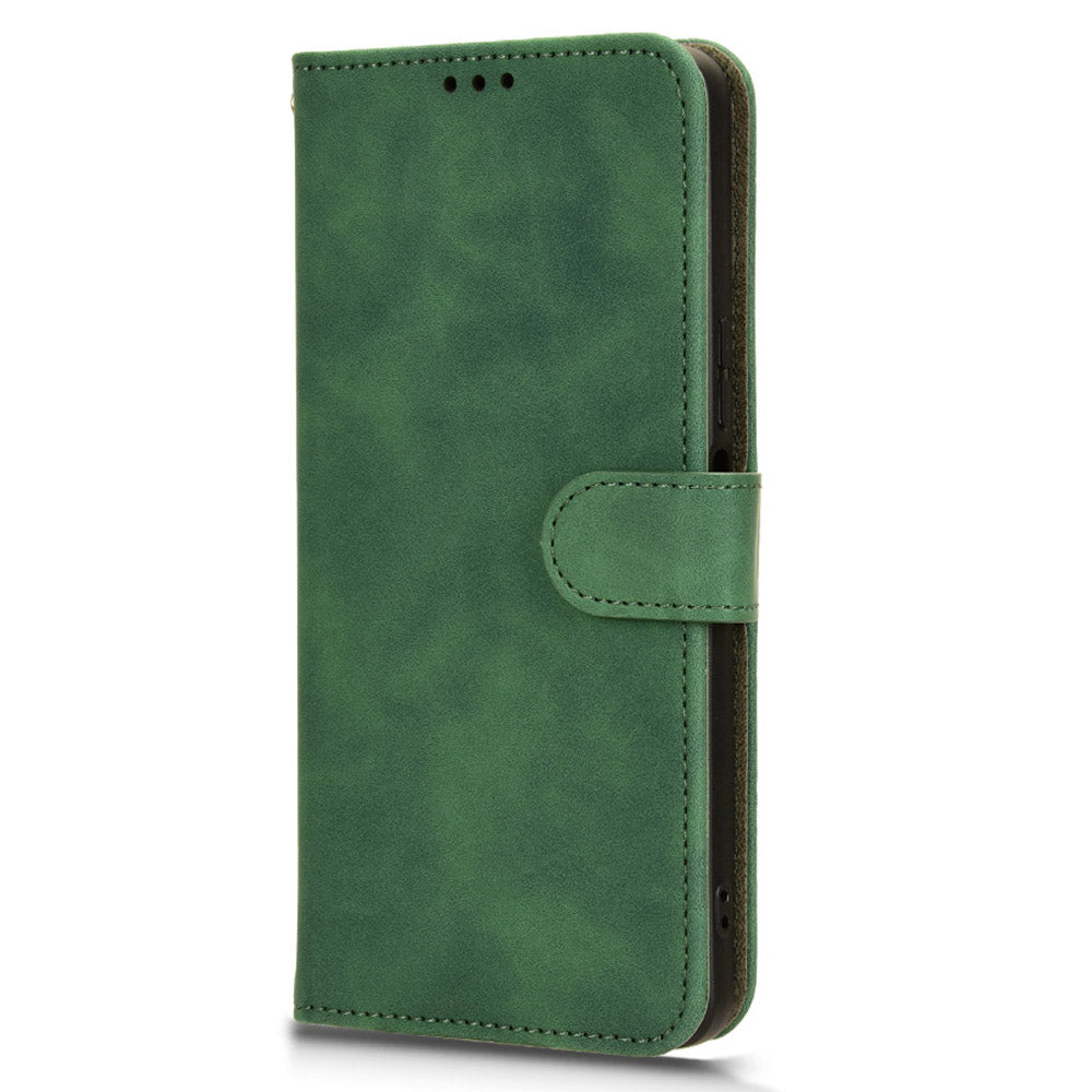 For Infinix Hot 30 5G Fall Protection PU Leather Wallet Stand Case Skin-touch Phone Cover