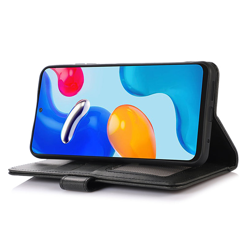 For Huawei Mate 60 Pro Cowhide Texture Cell Phone Case Leather Wallet Stand Anti-fall Cover