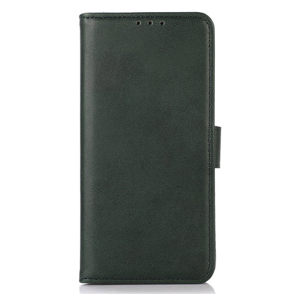 For Huawei Mate 60 Pro Cowhide Texture Cell Phone Case Leather Wallet Stand Anti-fall Cover