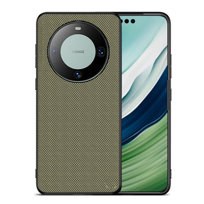 For Huawei Mate 60 Pro Nylon Coated TPU Phone Case Anti-scratch Protection Cover