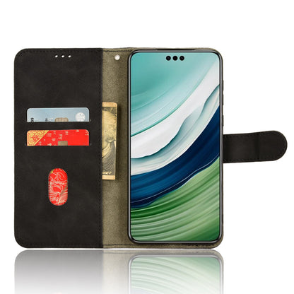 For Huawei Mate 60 Pro PU Leather Phone Cover Drop Protection Skin-Touch Wallet Stand Case