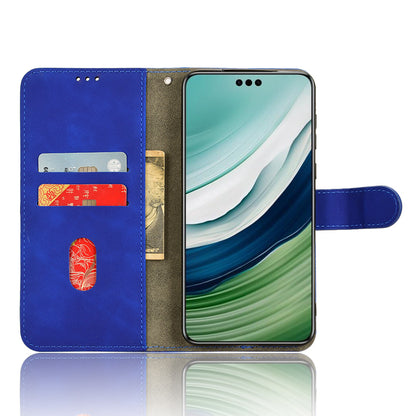 For Huawei Mate 60 Pro PU Leather Phone Cover Drop Protection Skin-Touch Wallet Stand Case