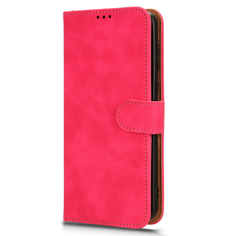 For Huawei Mate 60 Pro PU Leather Phone Cover Drop Protection Skin-Touch Wallet Stand Case