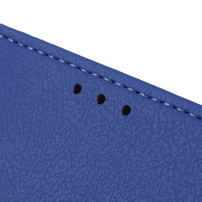 For Huawei Mate 60 Pro Textured PU Leather Cover Wallet Phone Case with Stand