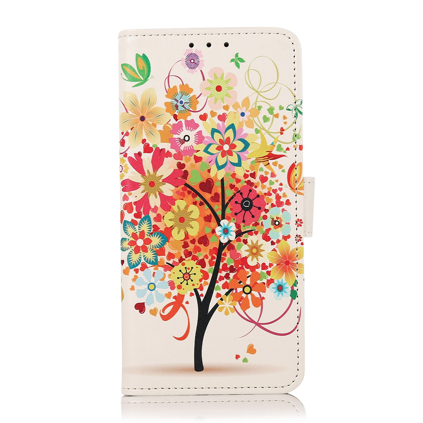 For Huawei Mate 60 Pattern Printing Fully Wrapped PU Leather Phone Case Wallet Stand Cover