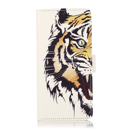 For Huawei Mate 60 Pattern Printing Fully Wrapped PU Leather Phone Case Wallet Stand Cover