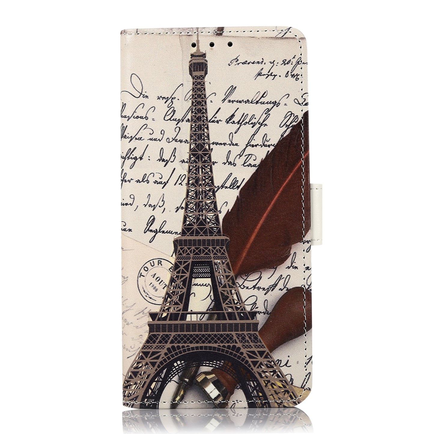 For Huawei Mate 60 Pattern Printing Fully Wrapped PU Leather Phone Case Wallet Stand Cover