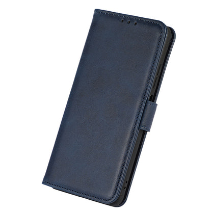 For Huawei Mate 60 Cowhide Texture Cell Phone Case Wallet Stand Anti-Fall Leather Cover
