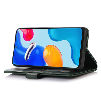 For Huawei Mate 60 Cowhide Texture Cell Phone Case Wallet Stand Anti-Fall Leather Cover