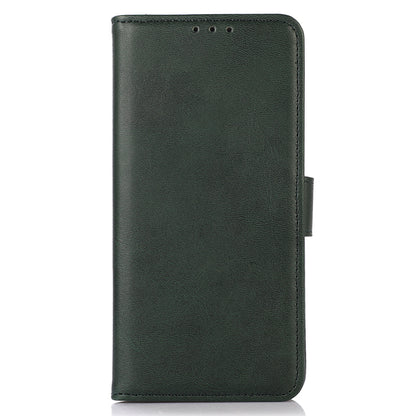 For Huawei Mate 60 Cowhide Texture Cell Phone Case Wallet Stand Anti-Fall Leather Cover