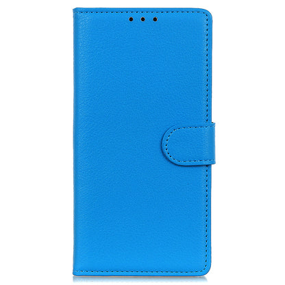 For Huawei Mate 60 PU Leather Case Bump Proof Litchi Texture Wallet Stand Phone Cover