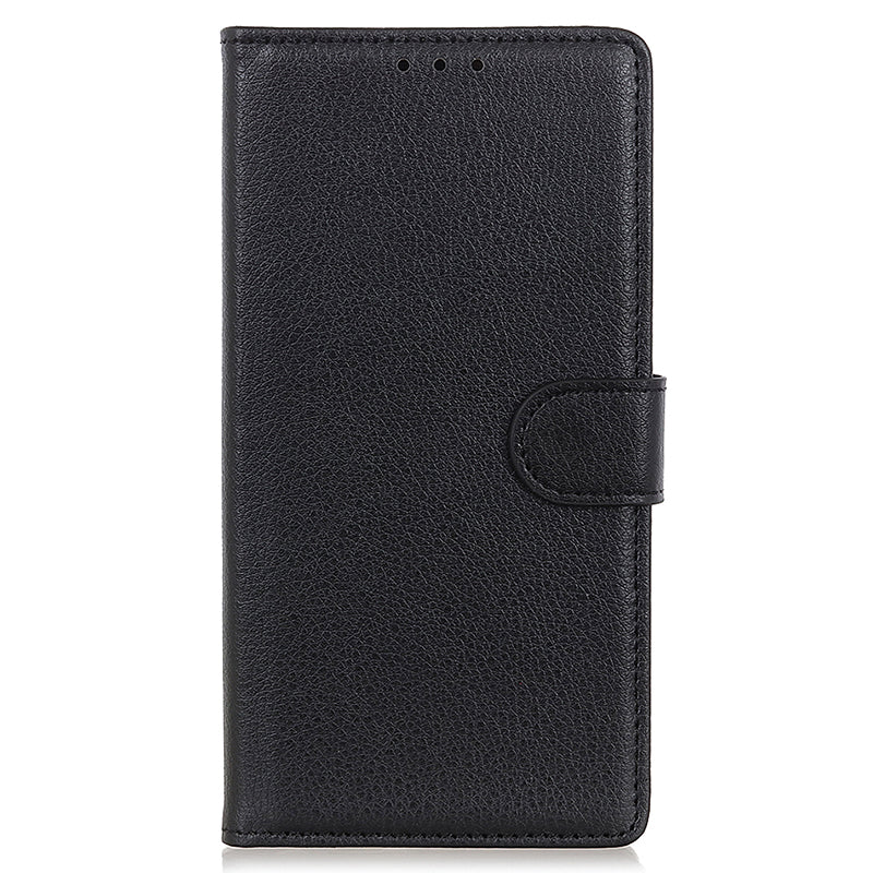For Huawei Mate 60 PU Leather Case Bump Proof Litchi Texture Wallet Stand Phone Cover
