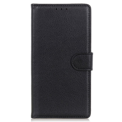 For Huawei Mate 60 PU Leather Case Bump Proof Litchi Texture Wallet Stand Phone Cover