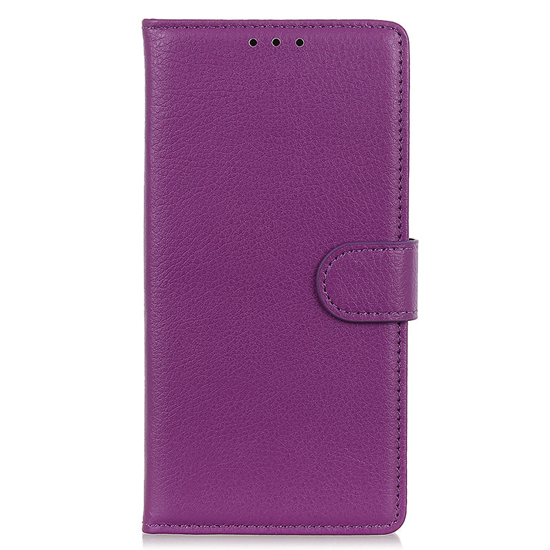 For Huawei Mate 60 PU Leather Case Bump Proof Litchi Texture Wallet Stand Phone Cover