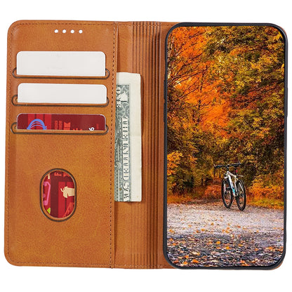 For Honor X6a 4G PU Leather Calf Texture Stand Wallet Cover Magnetic Closing Phone Case