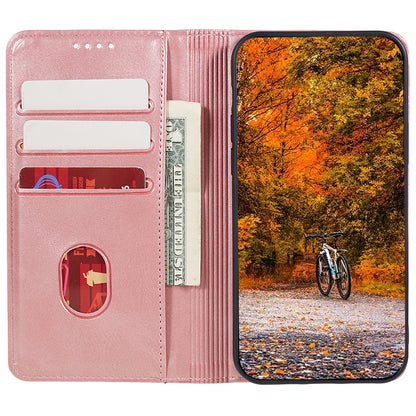 For Honor X6a 4G PU Leather Calf Texture Stand Wallet Cover Magnetic Closing Phone Case