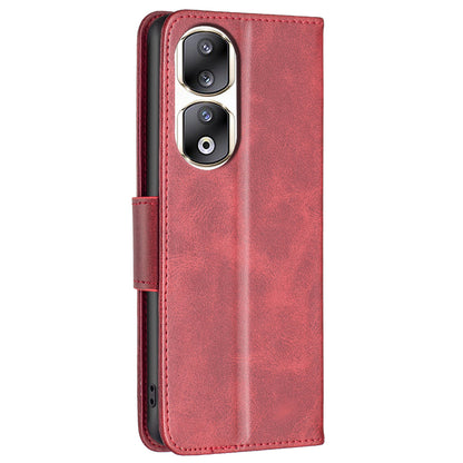 For Honor 90 Pro Full Protection Wallet Case Textured PU Leather Foldable Stand Phone Cover