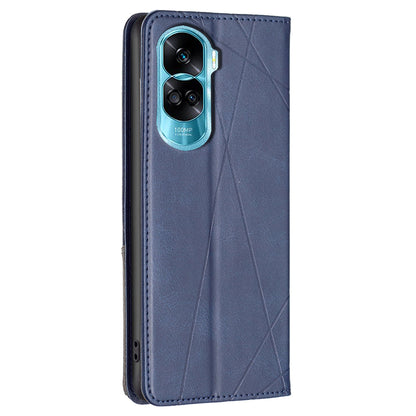 For Honor X50i 5G / 90 Lite 5G Stand Cover PU Leather Phone Case Imprinted Anti-scratch Card Slots Cell Phone Shell