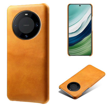 For Huawei Mate 60 Phone Case PU Leather + PC Cover Calf Texture Anti-Scratch Phone Shell