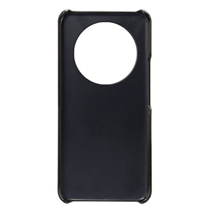 For Huawei Mate 60 Pro Drop Protection Cover Dual Card Slots PU Leather Coated PC Phone Case