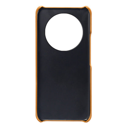 For Huawei Mate 60 Pro Drop Protection Cover Dual Card Slots PU Leather Coated PC Phone Case