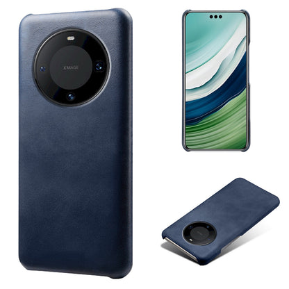 For Huawei Mate 60 Pro+ Cell Phone Cover Anti-Scratch PU Leather + PC Cover Calf Texture Shell