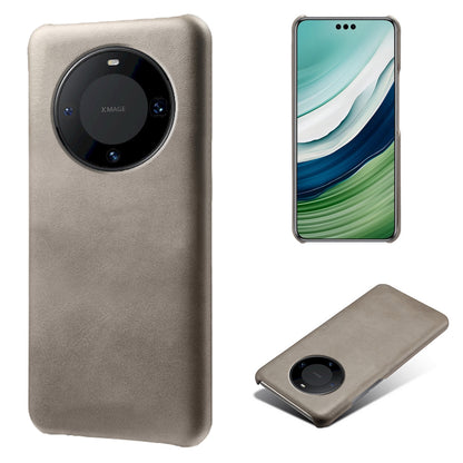 For Huawei Mate 60 Pro+ Cell Phone Cover Anti-Scratch PU Leather + PC Cover Calf Texture Shell