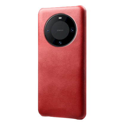 For Huawei Mate 60 Pro+ Cell Phone Cover Anti-Scratch PU Leather + PC Cover Calf Texture Shell
