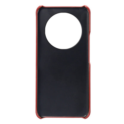 For Huawei Mate 60 Pro+ Cell Phone Cover Anti-Scratch PU Leather + PC Cover Calf Texture Shell