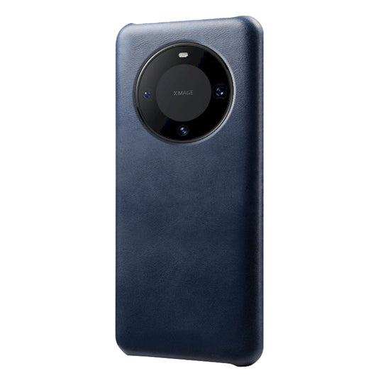 For Huawei Mate 60 Pro PU Leather + PC Cover Anti-Scratch Calf Texture Cell Phone Cover