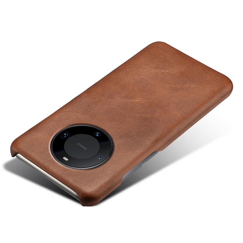 For Huawei Mate 60 Pro PU Leather + PC Cover Anti-Scratch Calf Texture Cell Phone Cover