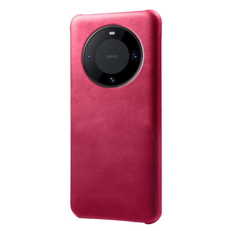 For Huawei Mate 60 Pro PU Leather + PC Cover Anti-Scratch Calf Texture Cell Phone Cover
