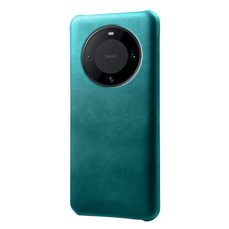 For Huawei Mate 60 Pro PU Leather + PC Cover Anti-Scratch Calf Texture Cell Phone Cover