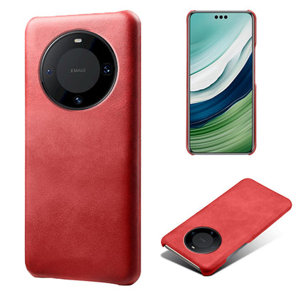 For Huawei Mate 60 Pro PU Leather + PC Cover Anti-Scratch Calf Texture Cell Phone Cover
