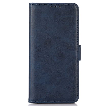 For Honor X6a 4G Phone Case Wallet Stand Anti-Scratch PU Leather Cowhide Texture Cell Phone Cover