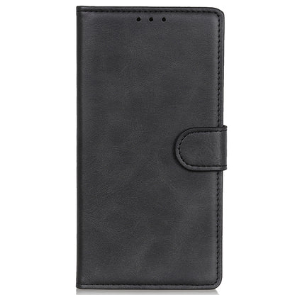 For Honor X6a 4G Shockproof Phone Case Cowhide Texture PU Leather Smartphone Cover