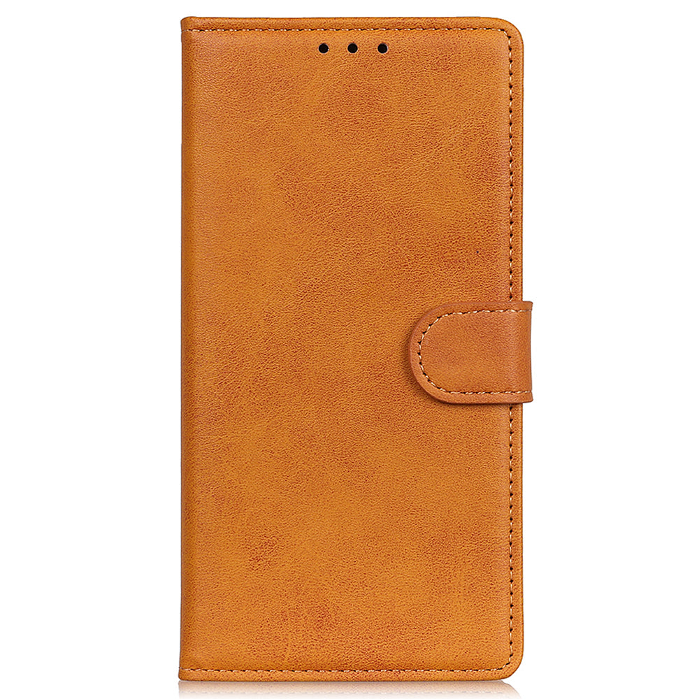 For Honor X6a 4G Shockproof Phone Case Cowhide Texture PU Leather Smartphone Cover