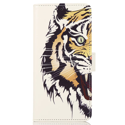 For Honor X6a 4G Pattern Printing Phone Wallet Case PU Leather Protective Phone Cover