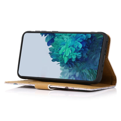 For Honor X6a 4G Pattern Printing Phone Wallet Case PU Leather Protective Phone Cover