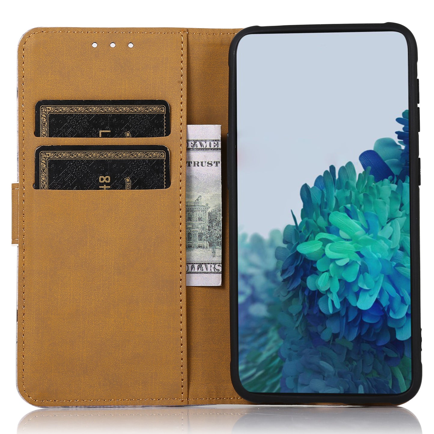 For Honor X6a 4G Pattern Printing Phone Wallet Case PU Leather Protective Phone Cover