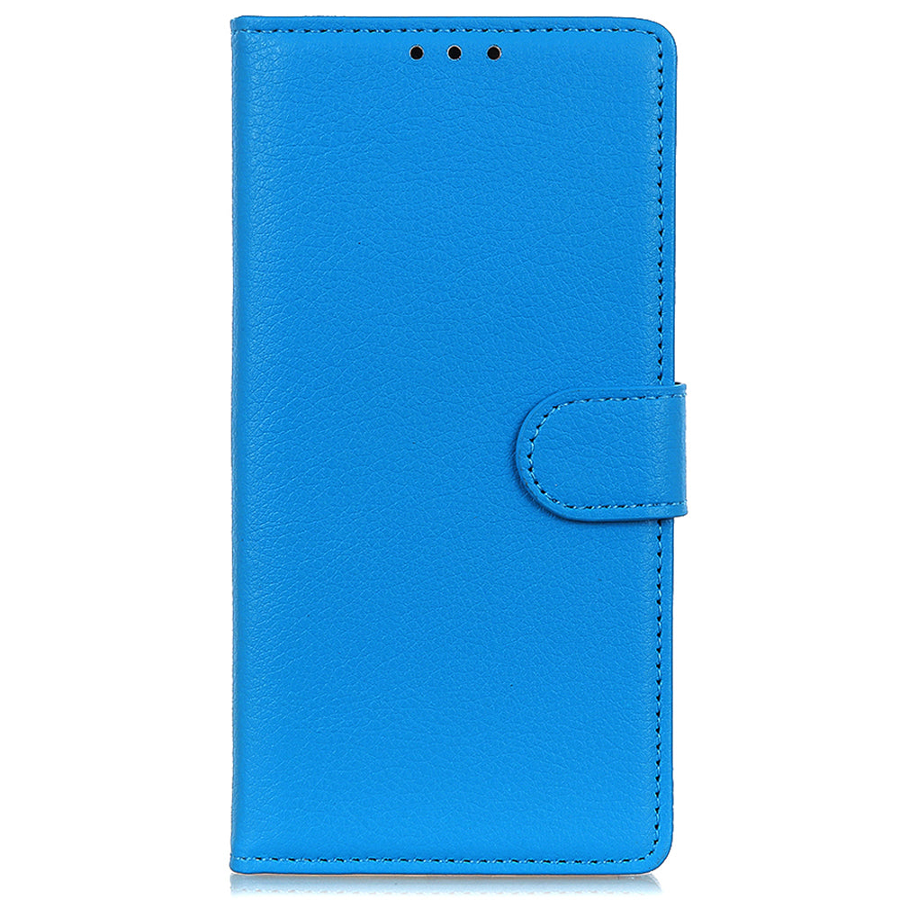 For Honor X6a 4G Shockproof Shell Litchi Texture PU Leather Wallet Case Stand Phone Cover
