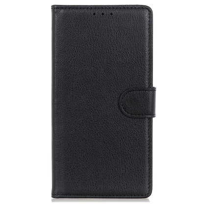 For Honor X6a 4G Shockproof Shell Litchi Texture PU Leather Wallet Case Stand Phone Cover