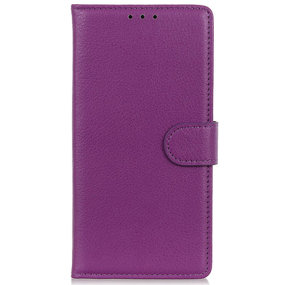 For Honor X6a 4G Shockproof Shell Litchi Texture PU Leather Wallet Case Stand Phone Cover