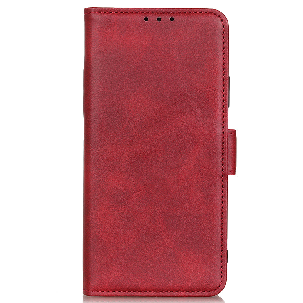 For Honor X6a 4G Cowhide Texture Wallet Phone Case PU Leather Cover Stand Phone Shell
